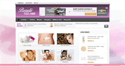 Desktop Screenshot of beaute123.com